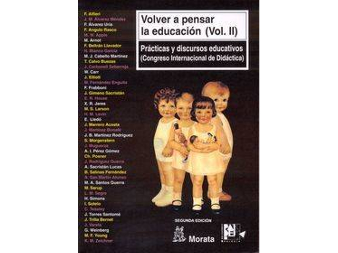 Livro Volver A Pensar Educacion, 2 (Espanhol)
