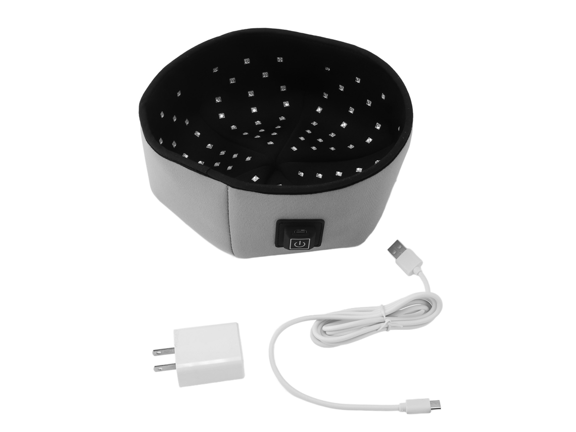 2026 gorra Ajustável de Luz Infrarroja Próxima Usb C 660nm Vermelha 830nm para Saúde Capilar Portátil