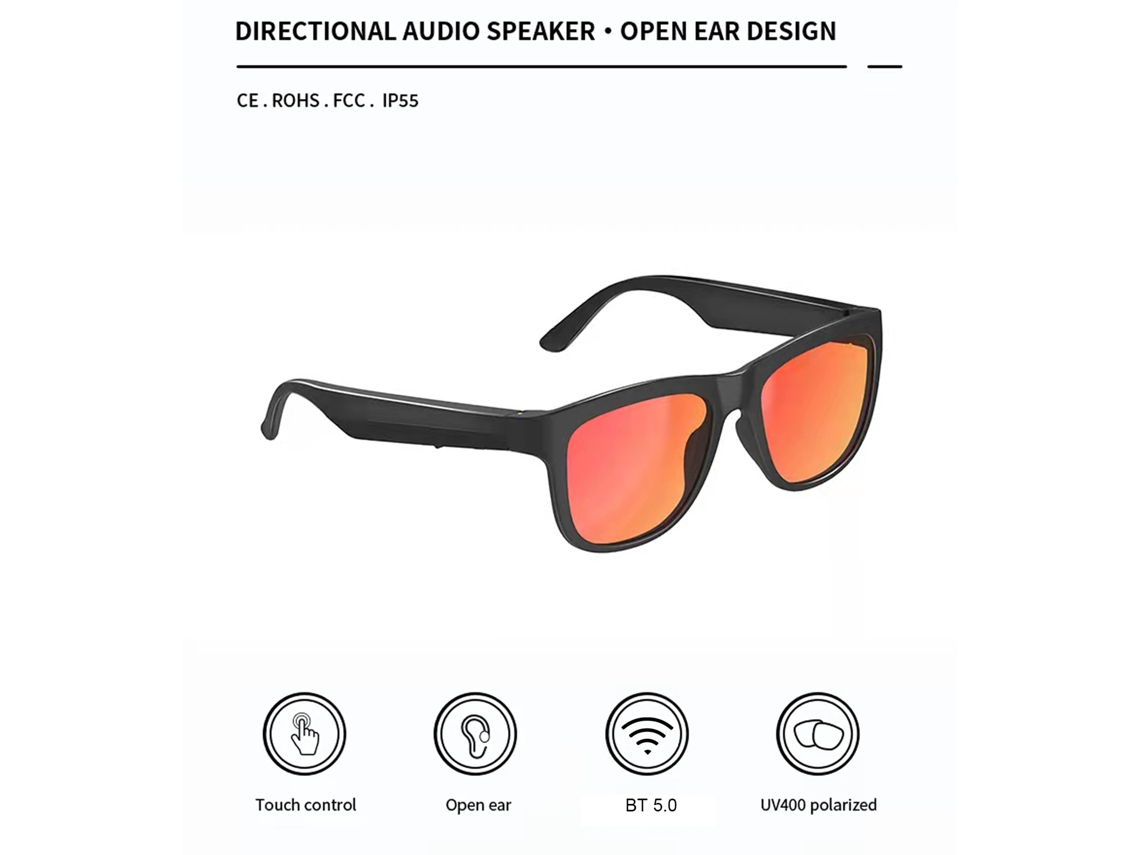 Óculos Inteligentes LAXISCREED Bluetooth 5.0 Polarizados