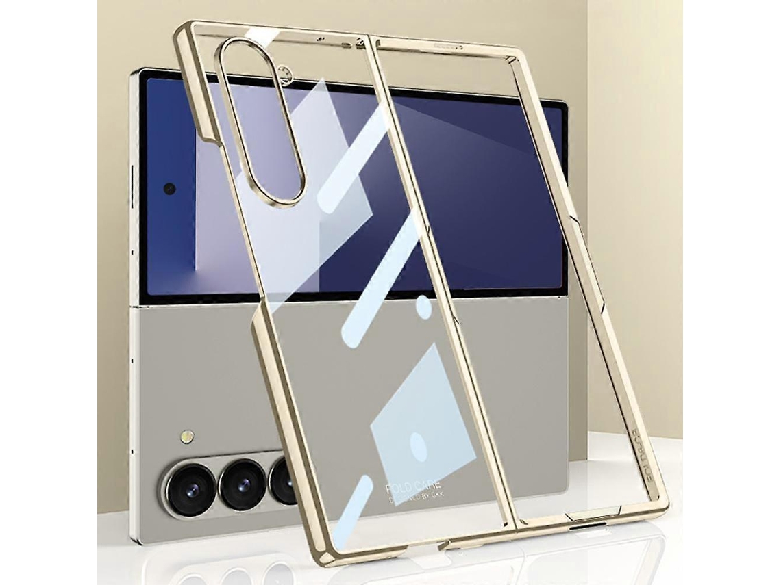 Capa Dobrável Gkk Phantom Com Revestimento Eletroplástico E Cobertura Total Para Samsung Galaxy Z Fold7 5g