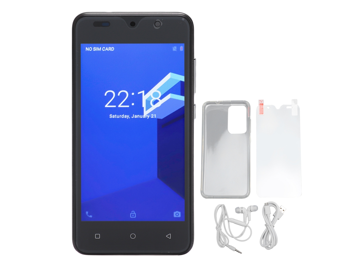 Smartphone Laxiscreed Com Tela De 5 Polegadas, Resolução 1440x3040 E Reconhecimento Facial
