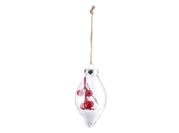 Laxiscreed Bola De Natal Em Plástico Transparente Para Decoração De Casa