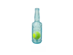 Garrafa De Borracha Para Cães Brinquedo Resistente E Durável, Para Mastigação E Dentição Azul Hexinyigjly