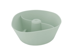 Bandeja De Petiscos Para Copo Reutilizável Anti-transbordamento Em Silicone Com Grande Capacidade Acessório Para Copo Verde Menta