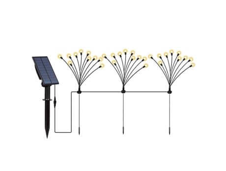 Conjunto de 3 tochas solares H70cm Lyra Lumisky