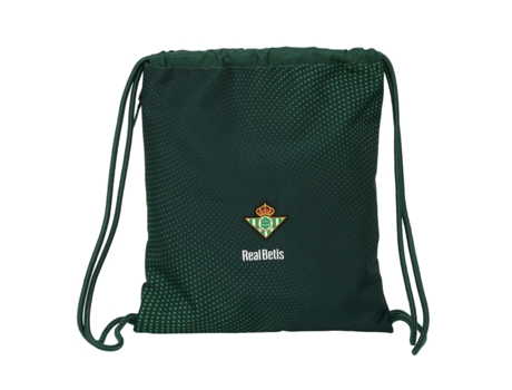 Saco Mochila com Cordas REAL BETIS BALOMPIÉ Verde 35 X 40 X 1 Cm