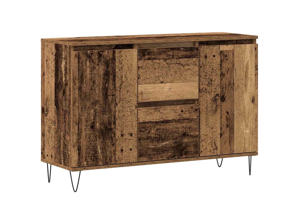 Sideboard, Sideboards Vidaxl Marrom Madeira Processada (n/a)