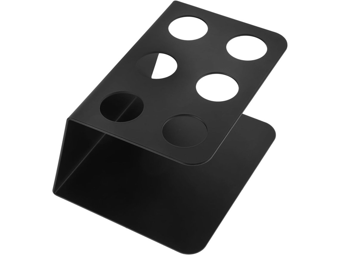 Organizador de tubos para condimentos em metal, suporte de armazenamento em ferro, compatível com Cirkul, suporte