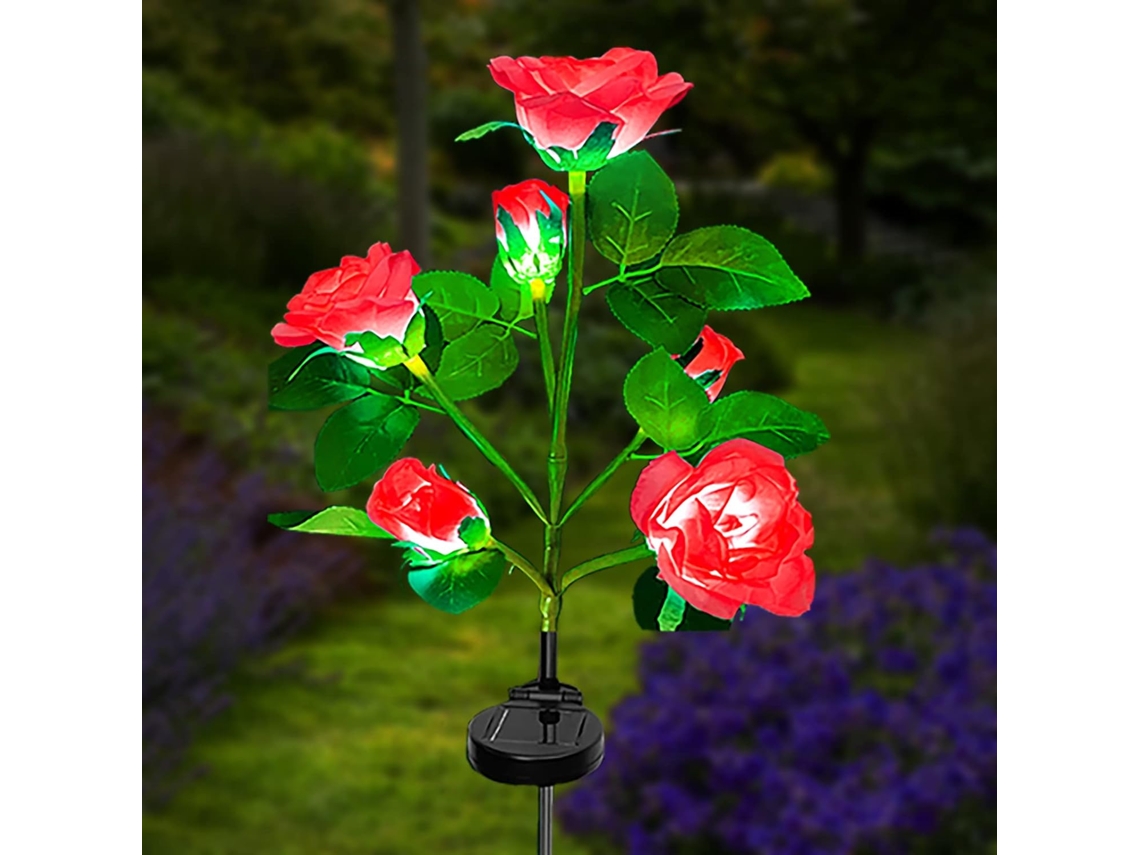 Lâmpadas Solares Para Jardim, 1 Peça Lâmpadas De Flores De Girassol, 6 Aquaforge