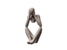 1Pcs Homem Abstrato de Resina ALLINLESS