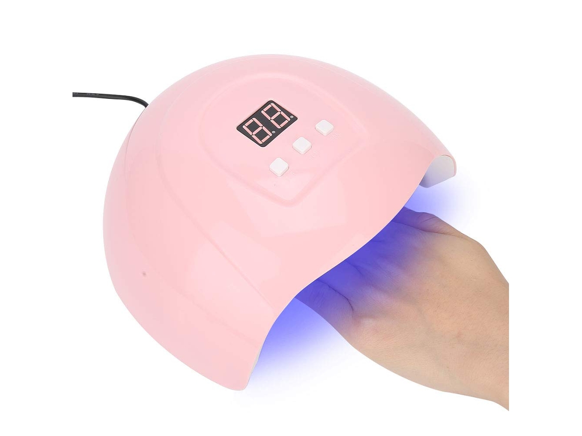 Lâmpada Para Unhas Led, Secador De Unhas Led 54w Usb Com Dupla Fonte De Luz, 3 Configurações De Temporizador E Sensor Automático