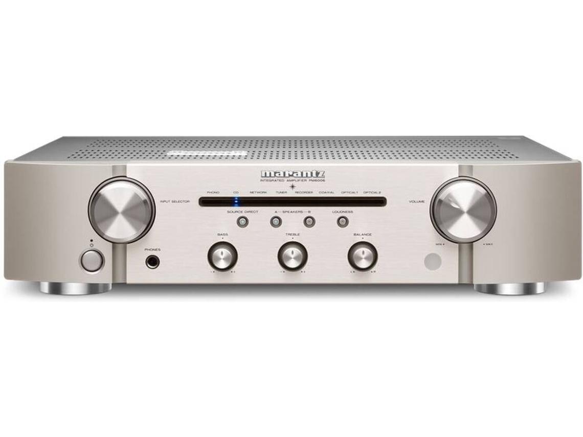 Amplificador Stereo MARANTZ PM6006 Dourado Champagne | Worten.pt