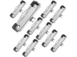 Conjunto de 10 alfinetes Prancheta de metal, design robusto com pés de borracha antiderrapantes, acessórios para joias