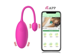 Vibrador App e Controle Remoto, 9 Modos, Estimulador Clitóris ZYBLSSBB