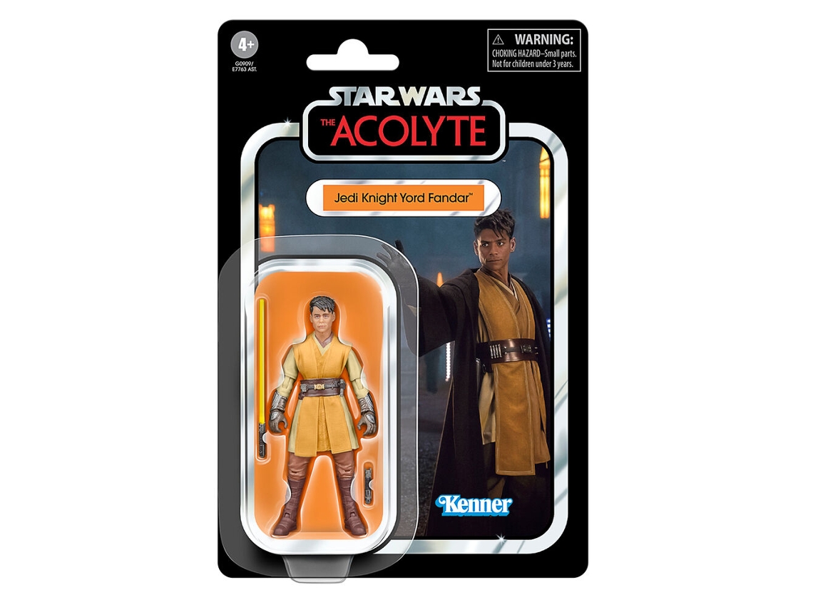 Star Wars O Cavaleiro Jedi Acólito Yord Fandar Figura 9,5cm Hasbro