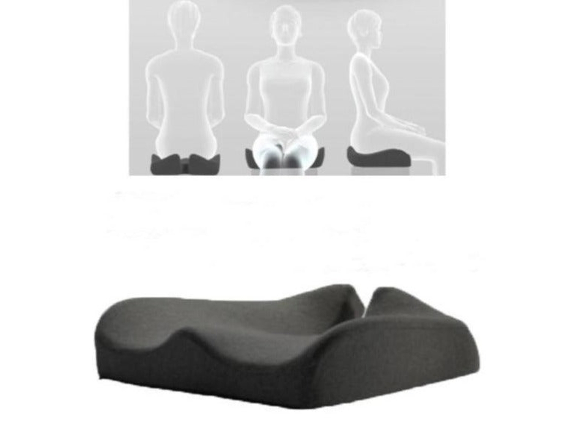 Almofada Ortopédica Antiderrapante para Cóccix Ergonómica (47.5 x 36 x 13 cm)