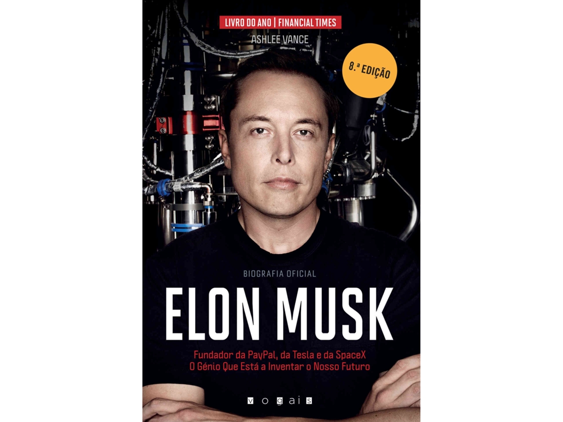 Livro Elon Musk de Ashlee Vance (Português)