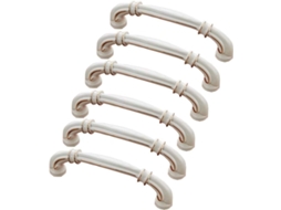 Maçaneta De Porta, Maçanetas De Cerâmica Para Armário, Maçanetas De Gaveta Vintage, Conjunto De 6 Peças, Maçanetas Para