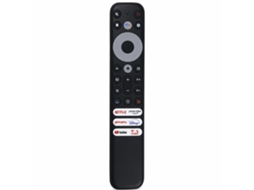 Comando À Distância Infravermelho Rc902v Fmr2 Compatível Com Tvs Tcl, Sem Configuração, Sem Controlo Por Voz