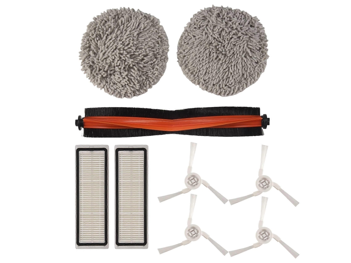 Filtro Da Escova Lateral Principal Para Esfregão Xiaomi Stytj06zhm, Acessórios Para Aspirador Robô Autolimpante Mijia Pro.