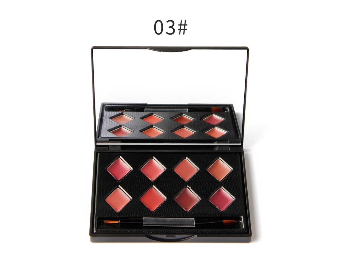 Brillo Labial Mate Metálico Niceface Impermeable Brillo De Larga Duración Maquillaje Labial (3)