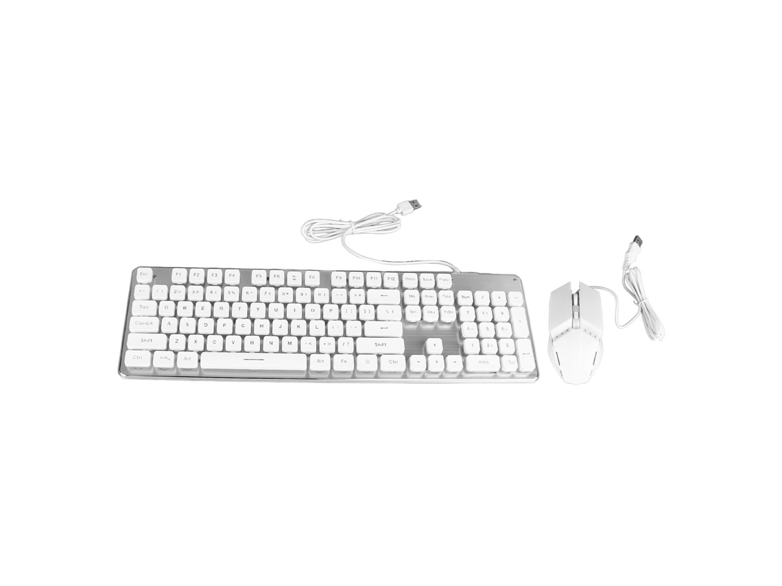 Conjunto Teclado e Mouse Gamer Luzes RGB Pc S/MARCA