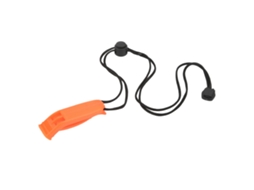Apito de Emergência Plástico com Cordão para Exterior
