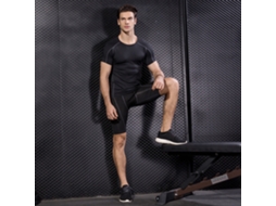 Kklv-pacote De 3 Camisetas Masculinas De Manga Curta Compressão Secagem Rápida Para Corrida, Fitness E Treinamento Camiseta Base