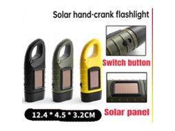 Lanterna Solar Led De Manivela, Lanterna De Corda, Luz De Acampamento Superbrilhante Olysi Shop