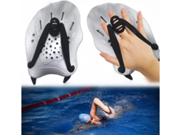 Luvas de Natação BRILVIBERA, com Palmares, Ajustáveis, para Treinamento