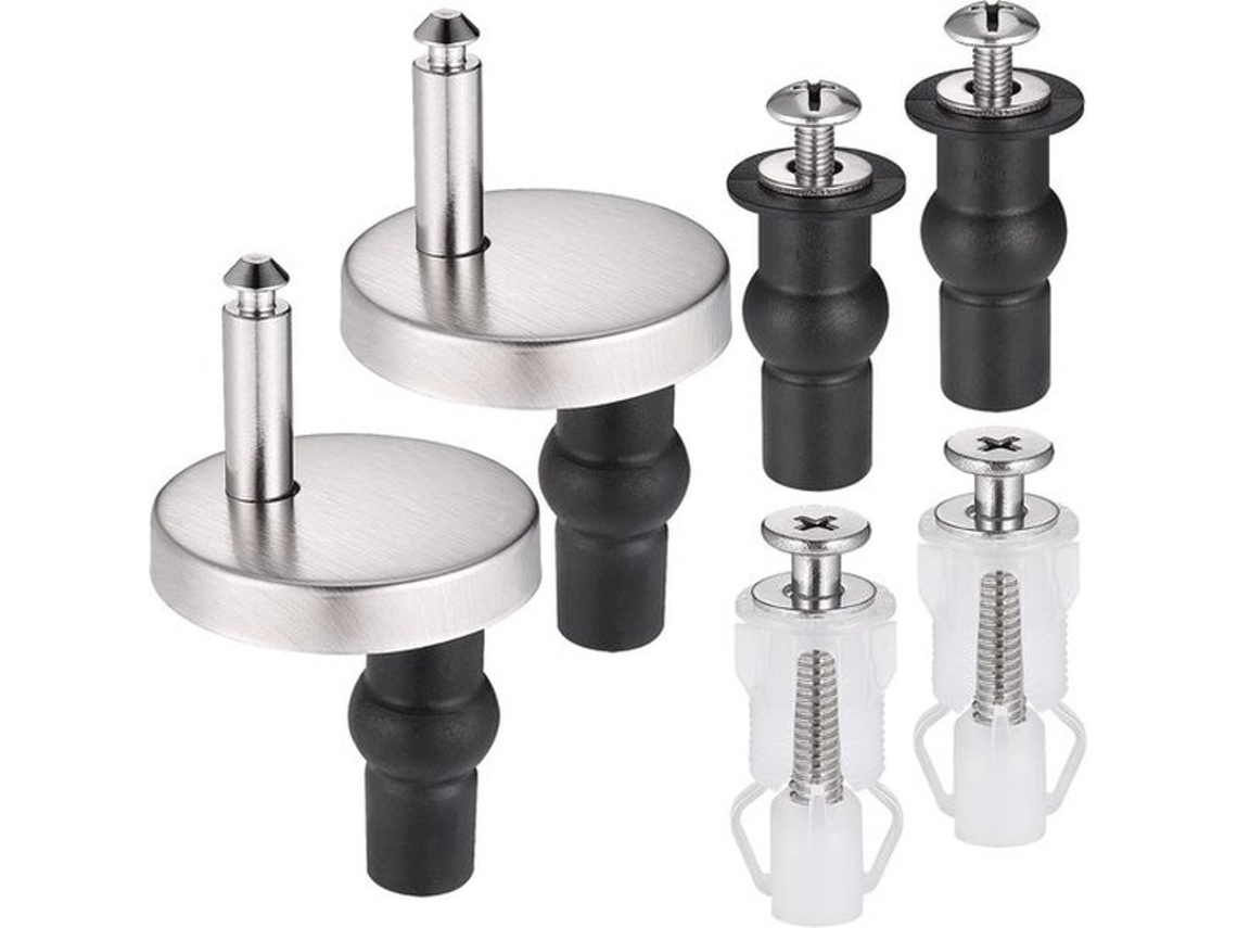 Fixatie Para Bril De Banheira 6 Unidades - Parafusos/engate - Aço Inoxidável - Resistente À Corrosão - Forte/durável - Apropriado Para Furos De 14-16