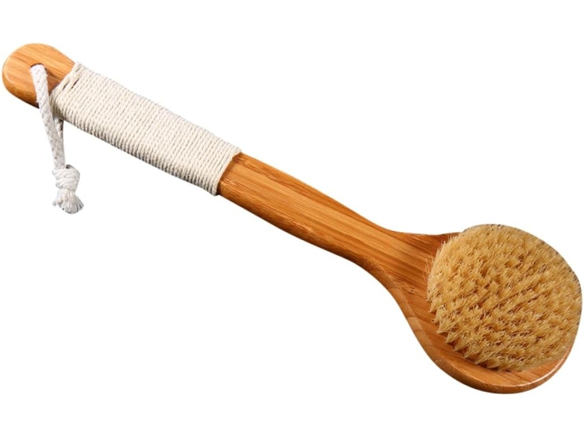 Lurelia Escova De Massagem Corporal Para Banho Diário, Cabo Longo E Massagem Suave, Rotina Spa Essencial
