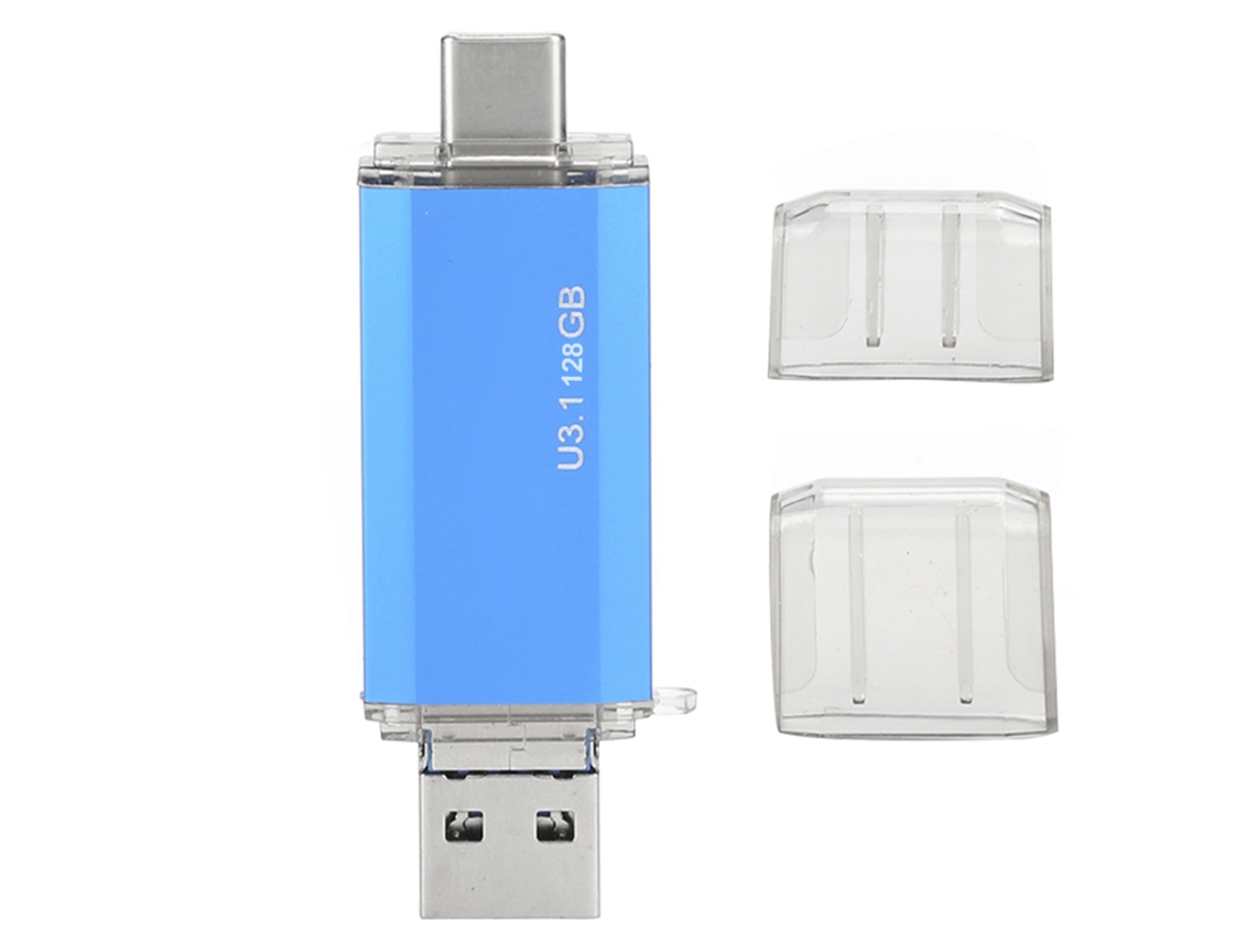 Pen Drive Usb 3-em-1 Usb 3.0 Transferência De Alta Velocidade