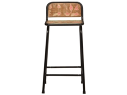 Maison Exclusive - Bancos De Bar 2 Pcs 46x35,5x80 Cm Madeira Maciça Recuperada