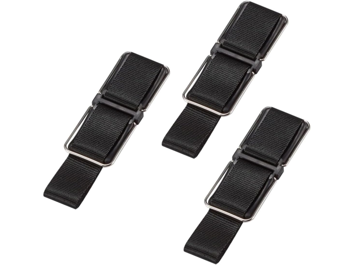 Conjunto De 3 Alças De Pulso Ajustáveis Para Celular, Pretas