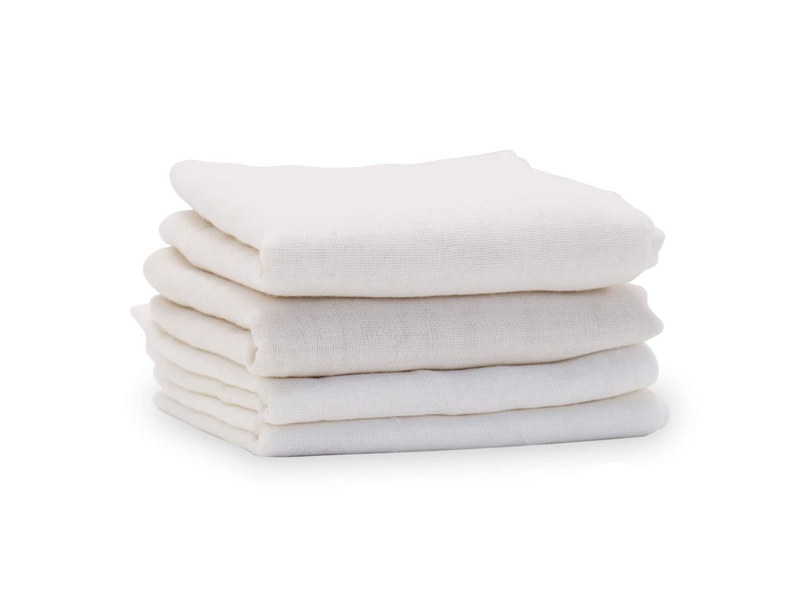 Toalha de Queijo de Algodão LAXISCREED 5pcs 90x90cm