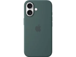Capa APPLE Silicone Case com MagSafe para iPhone 16 (Lake Green)