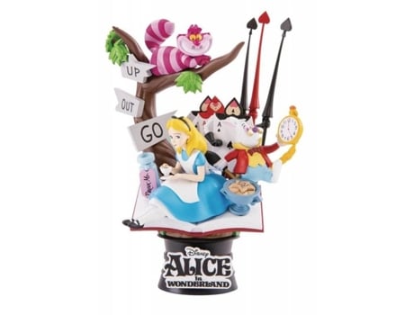 Beast Kingdom Toys Diorama Pvc 15 Cm Alice In Wonderland Disney Colorido