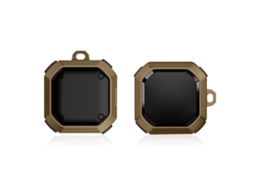 Capa Emborrachada Para Samsung Buds Live Marrom Brilvibera