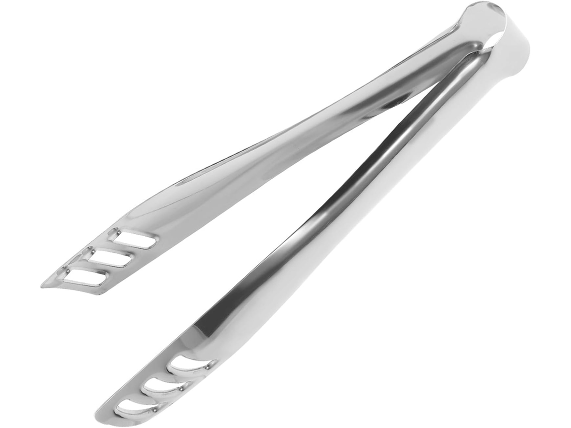 Pinças De Cozinha Em Aço Inoxidável Para Churrasco, Reutilizáveis E Seguras, Com Acabamento Refinado, Ideais Para