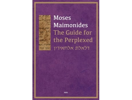 Livro The Guide for the Perplexed Easy to Read Layout de Moses Maimonides (Inglês)