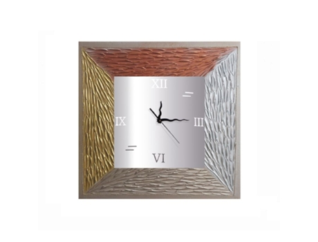 Relógio DUEHOME (70 cm x 70 cm x 3,5 cm - Acrílico - Multicor)