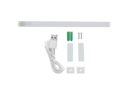 Luz Led Dimmável para Armário Parede Espelho Cozinha Usb com Ajuste Brilho 5500K | S/MARCA