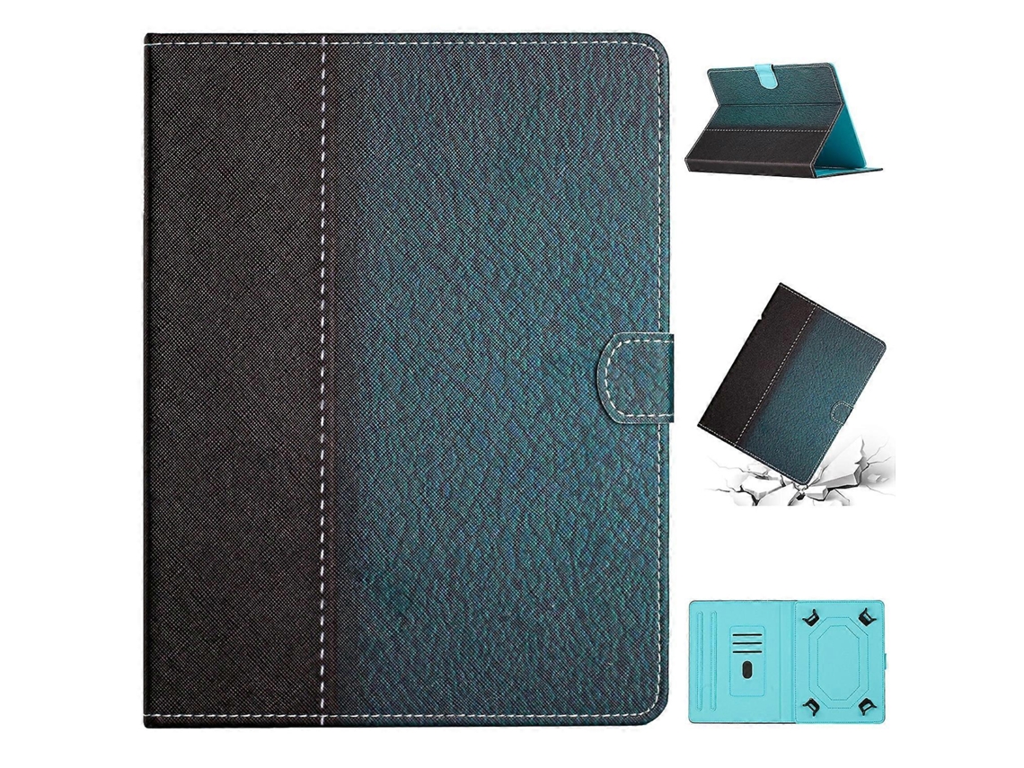 Capa de couro com costura de cor sólida Webake para tablet de 7 polegadas