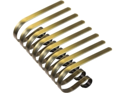 Conjunto De 6 Ganchos De Metal Multifuncionais Para Pendurar Meias De Natal E Decorar A Lareira. Hengjian