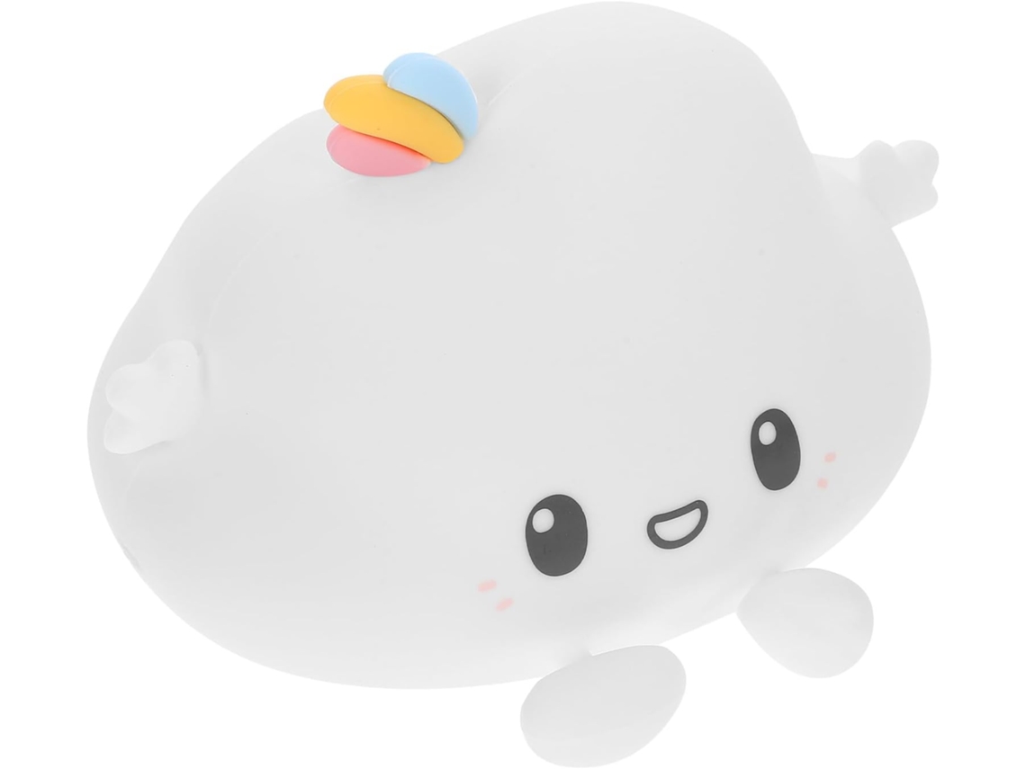 Luminária Noturna De Silicone Com Desenho Animal, Alimentada Por