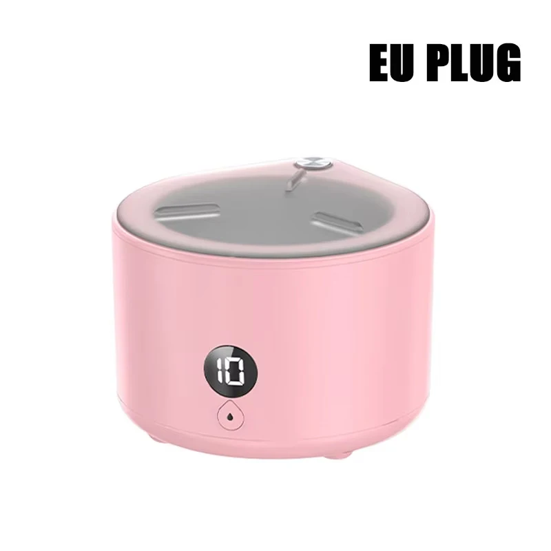 (rosa, Padrão Europeu) Limpador Ultrassônico De Aparelho Ortodôntico De 150 Ml Com 4 Velocidades