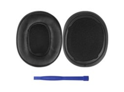 Almofadas Zruxe Para Skullcandy Crusher/hesh (2 Unidades, Espuma/couro Ecológico, Preto)