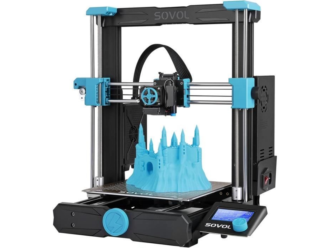 Impressora 3D Sovol SV06 de código aberto com hotend totalmente em metal, extrusora planetária de engrenagem dupla de acionamento direto. Bazarland30 PDV