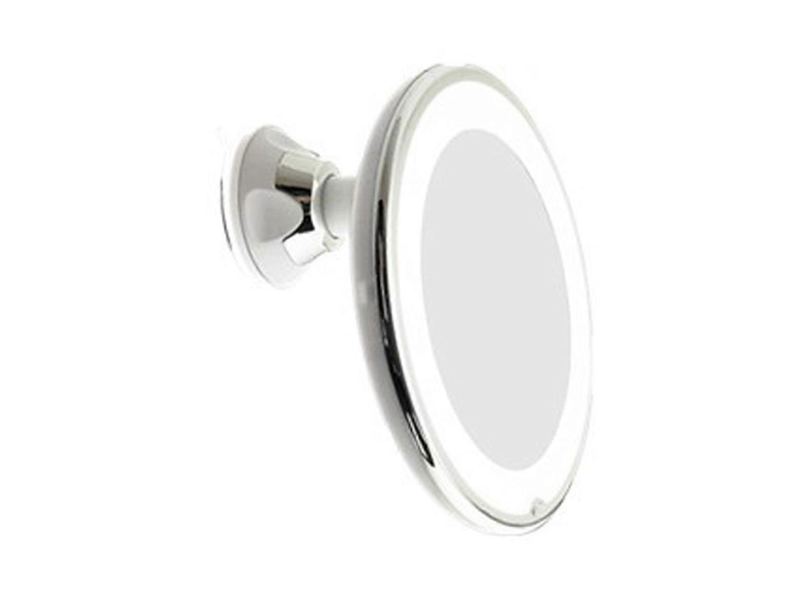 Espelho De Aumento 10x Com Luzes, Espelho De Maquiagem Com Luzes Led Reguláveis ​​para Banheiro, Quarto E Hotel. Aquaforge